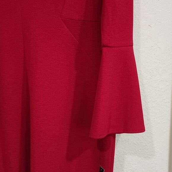 NWT Maggy London Size 10 Lined Red Dress - Picture 10 of 10